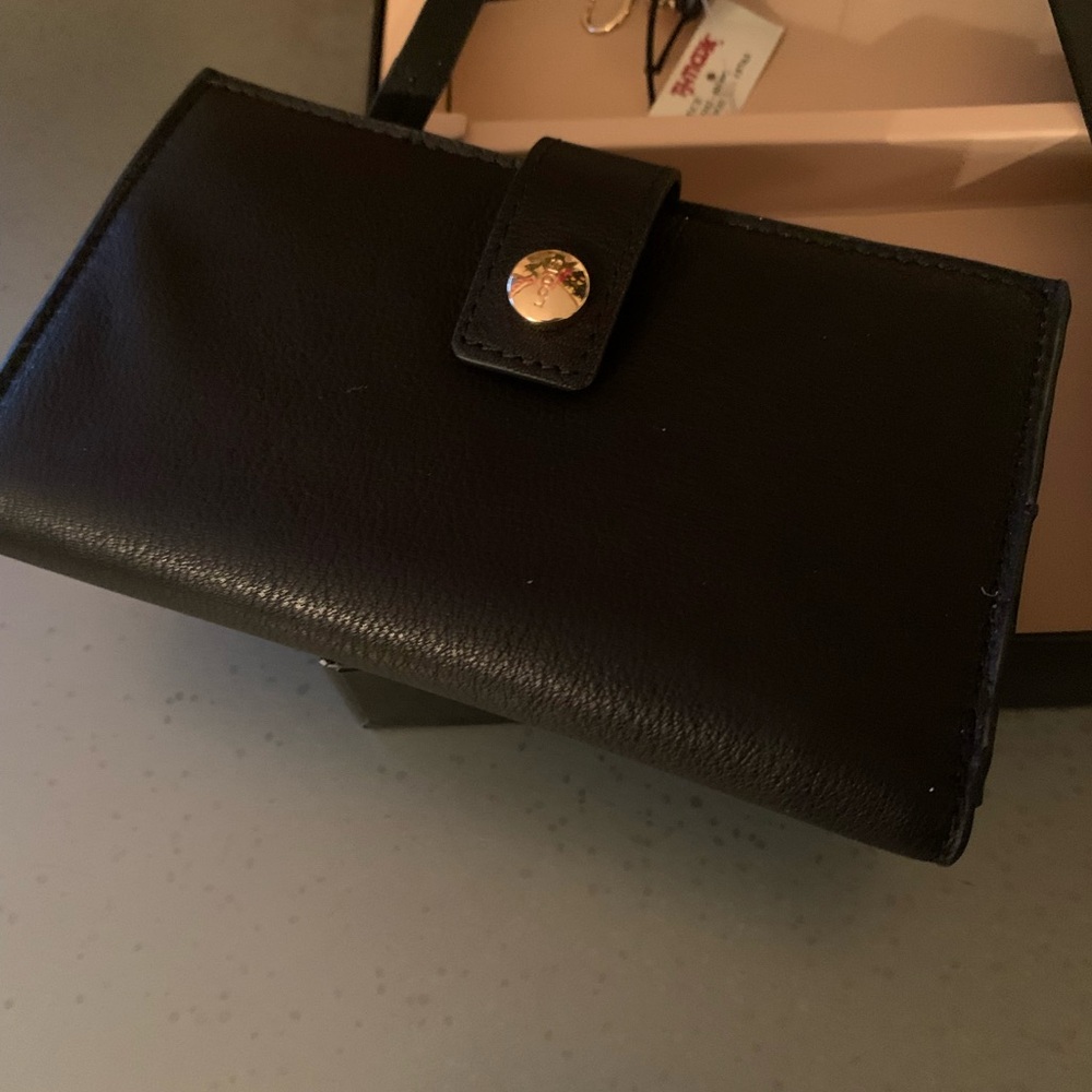 Lodis, NEW IN BOX, BLACK 100 percent genuine leather gift set. - Picture 9 of 10